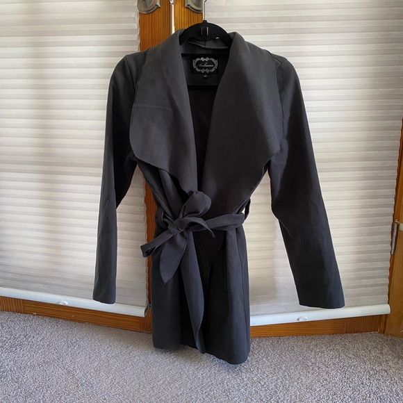 Ambiance Trench Style Coat - Picture 4 of 6